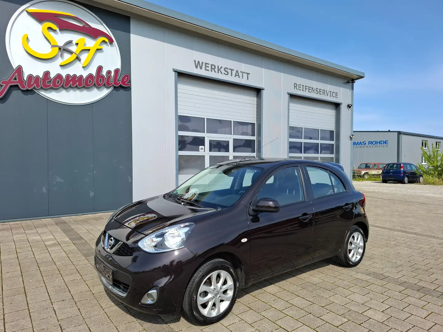 Nissan Micra Acenta Bruin - 1