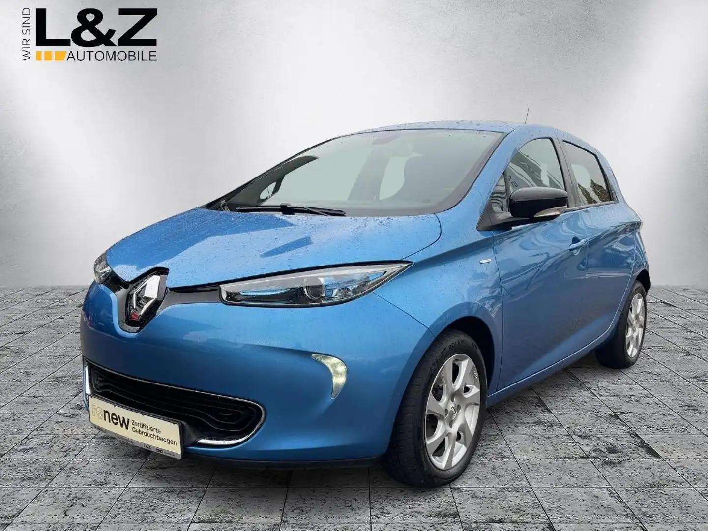Renault ZOE R110 LIMITED (Miet-Batterie) Navi Klima-AT Blau - 1