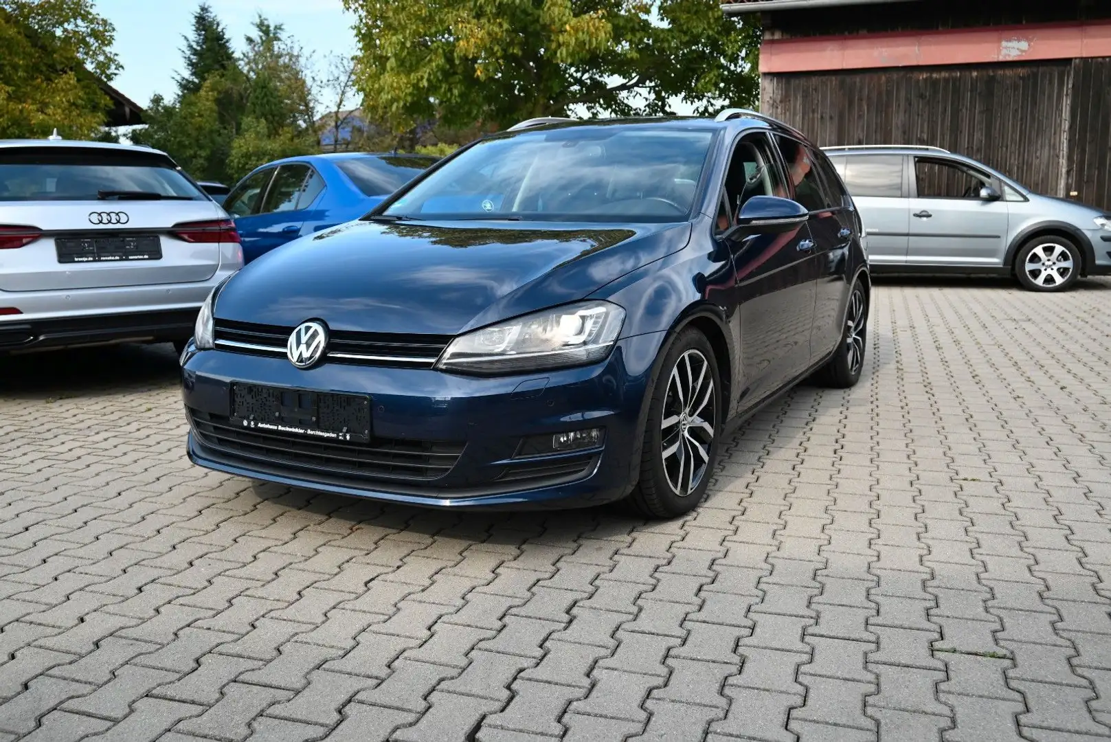 Volkswagen Golf VII Variant Highline/AHK/Xenon/Teilleder Blau - 1