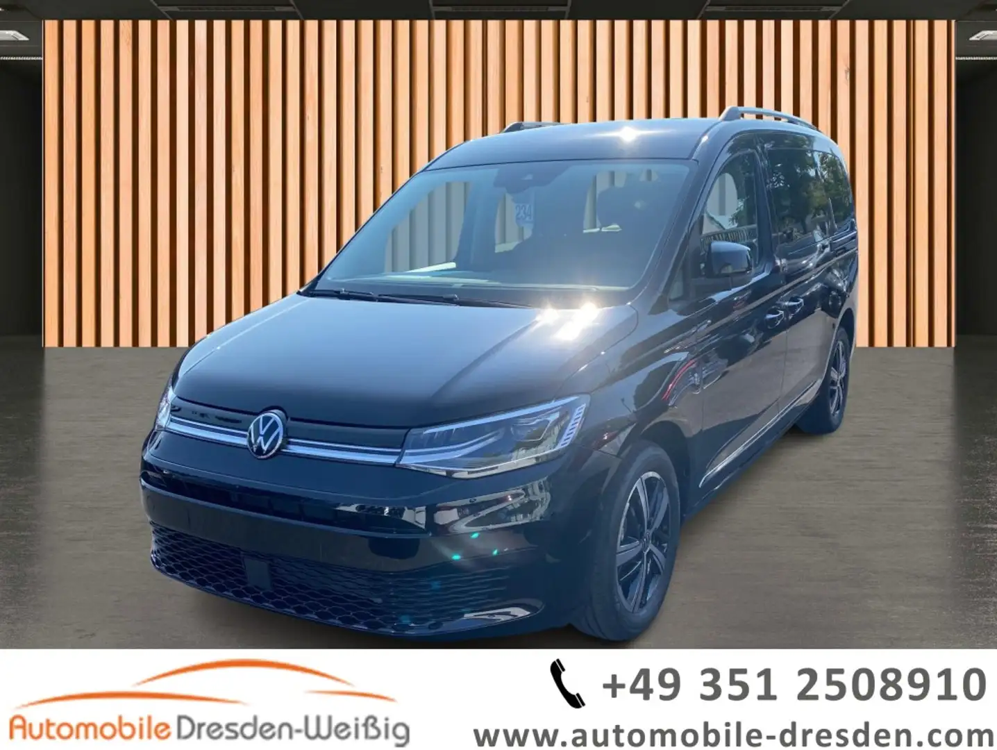 Volkswagen Caddy 1.5 TSI DSG Style*Navi*Kamera*7Sitze* Schwarz - 1