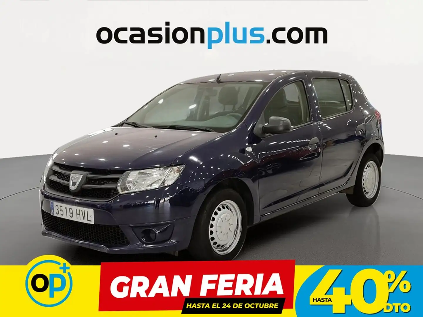Dacia Sandero 1.2 Base 75 Azul - 1