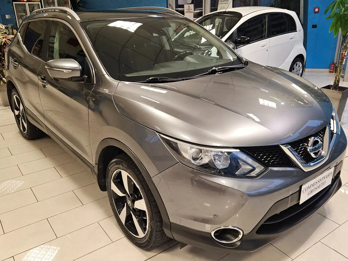 Nissan Qashqai 360 E6 Unico proprietario Gris - 2