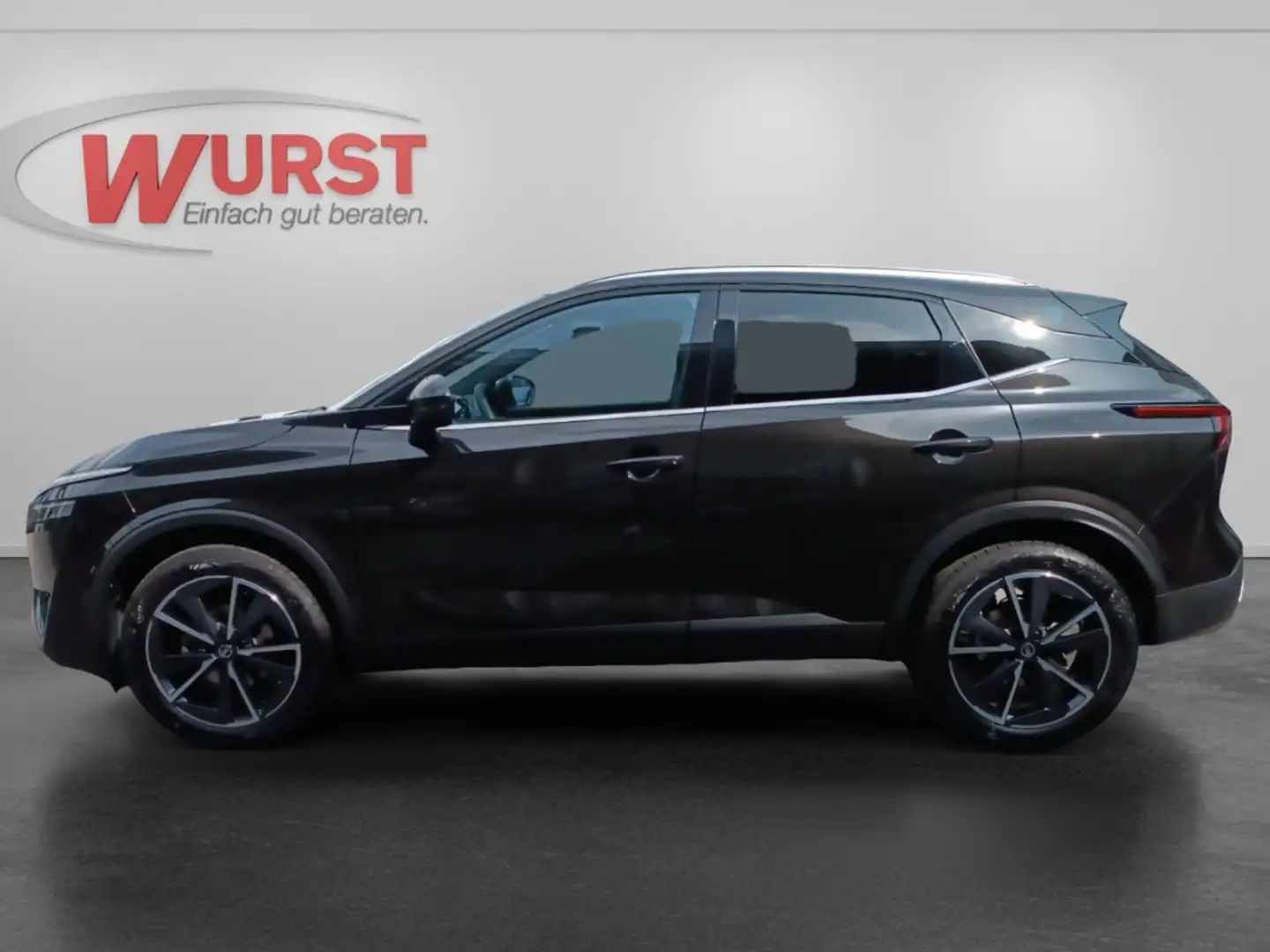 Nissan Qashqai Tekna 1.3 DIG-T EU6d Sitzheizung HUD Panorama Navi Noir - 2