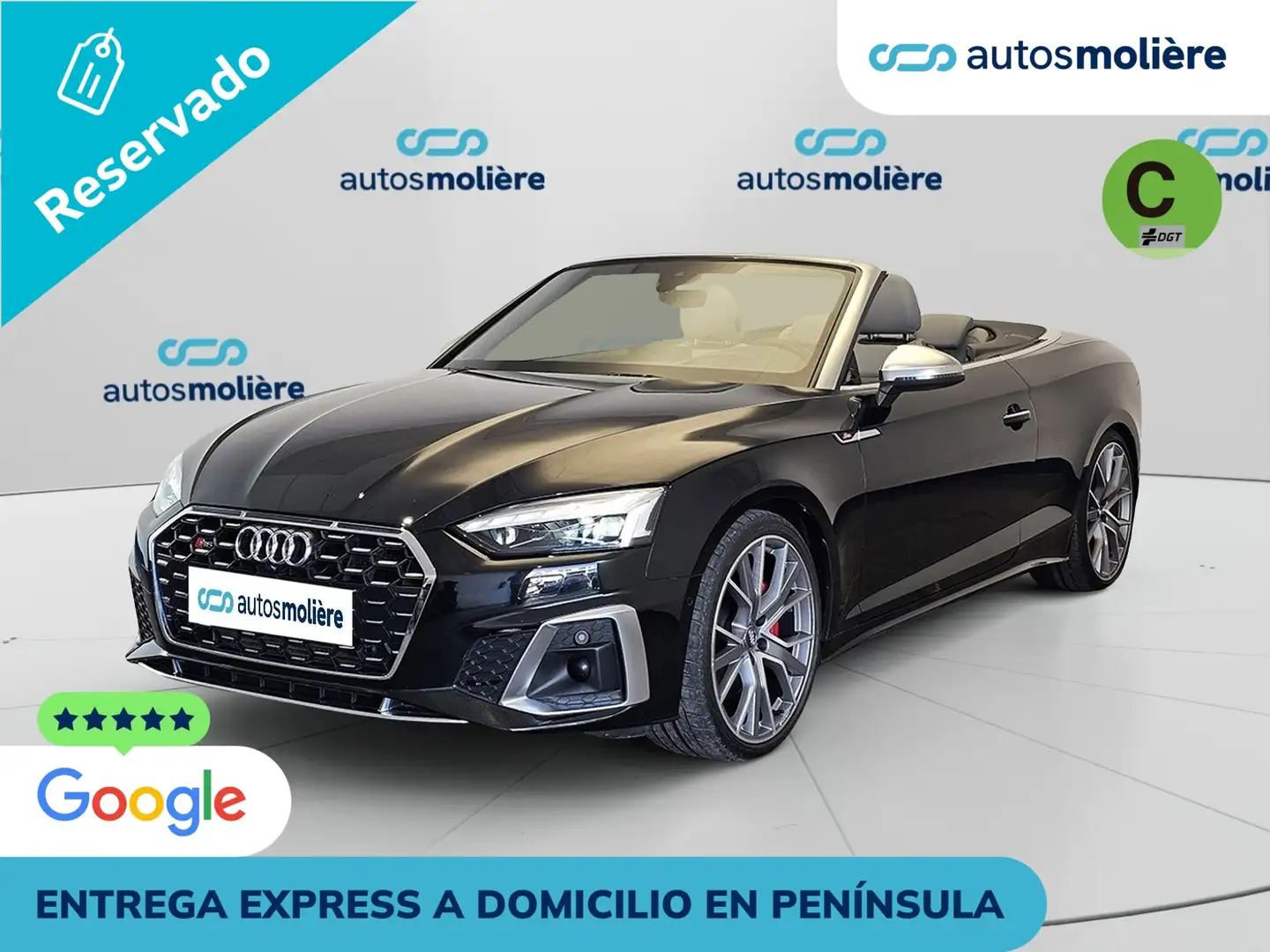Audi S5 Cabrio 3.0 TFSI quattro Tiptronic Negro - 1