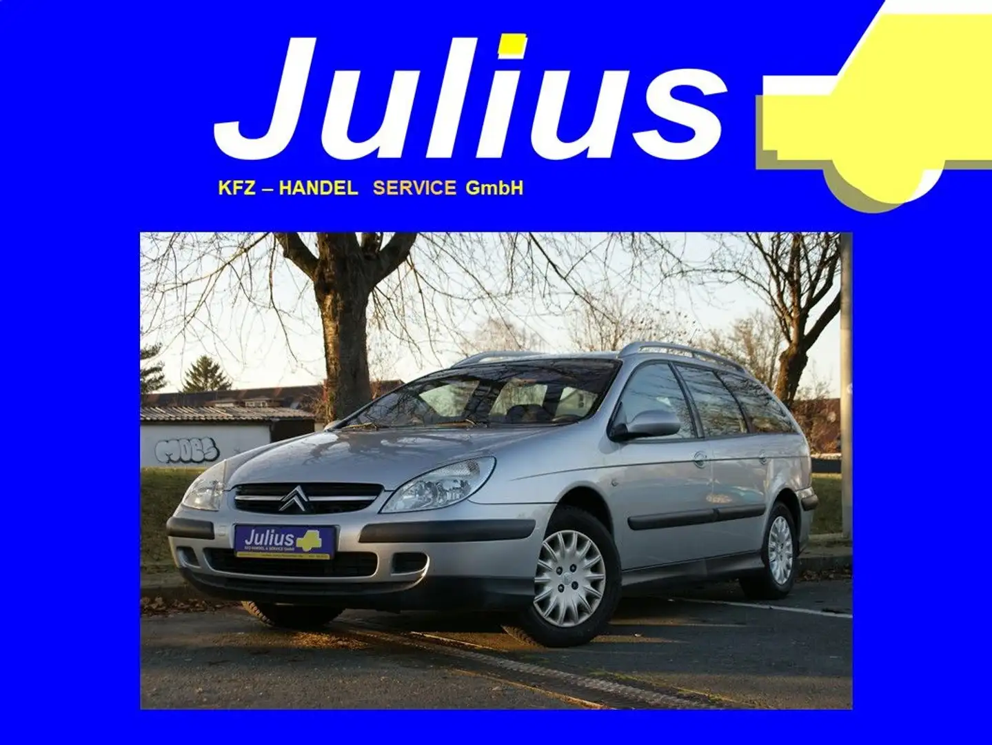 Citroen C5 2.0 16V SX Silber - 1