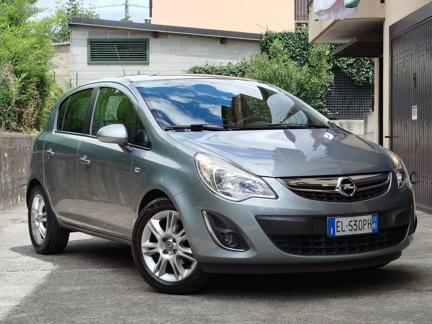 Opel Corsa 1.2 BENZINA-GPL 85cv / 69.000km / Uniproprietario Grigio - 1