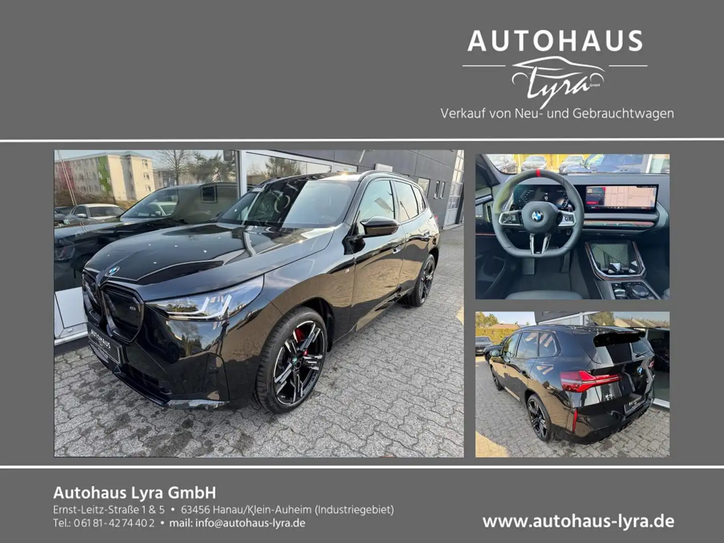 BMW X3 M xDrive*LED*PANO*AHK*HUD*360°KAMERA* Černá - 1