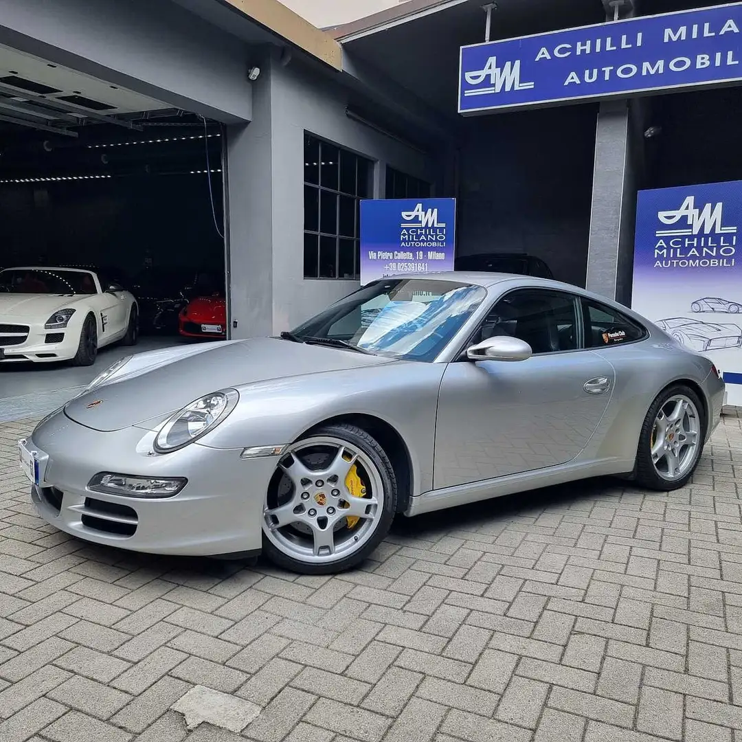 Porsche 997 Carrera S Coupé CARBO-ASI-SERVICE Argintiu - 1