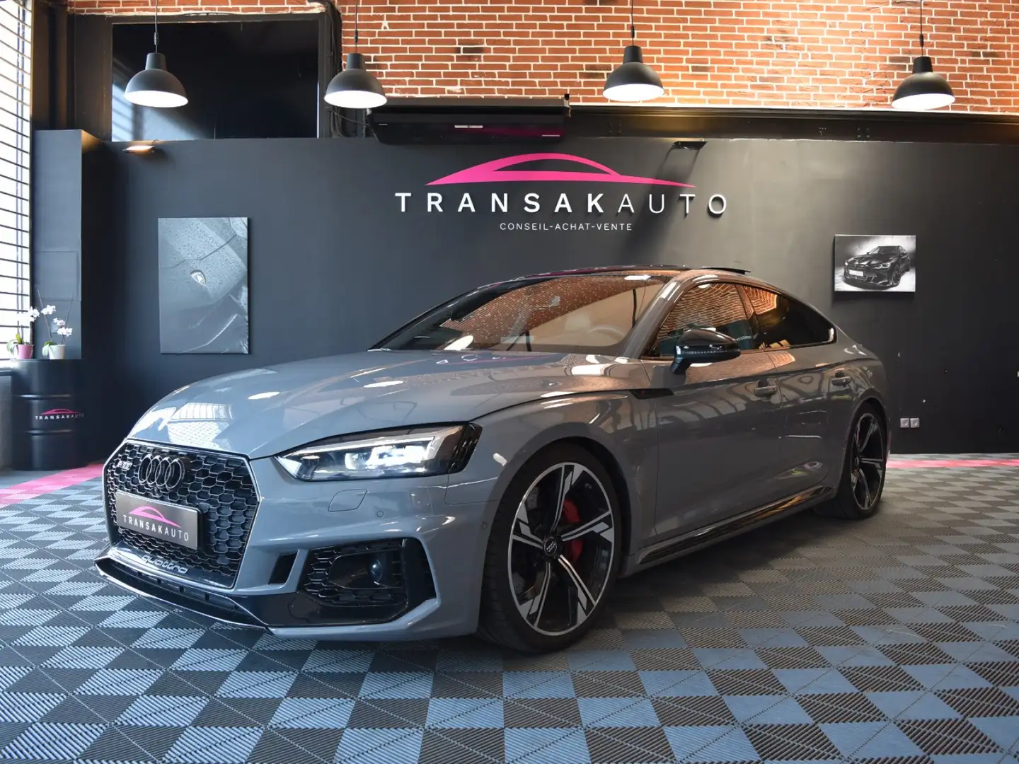 Audi RS5 Sportback Blanc - 1