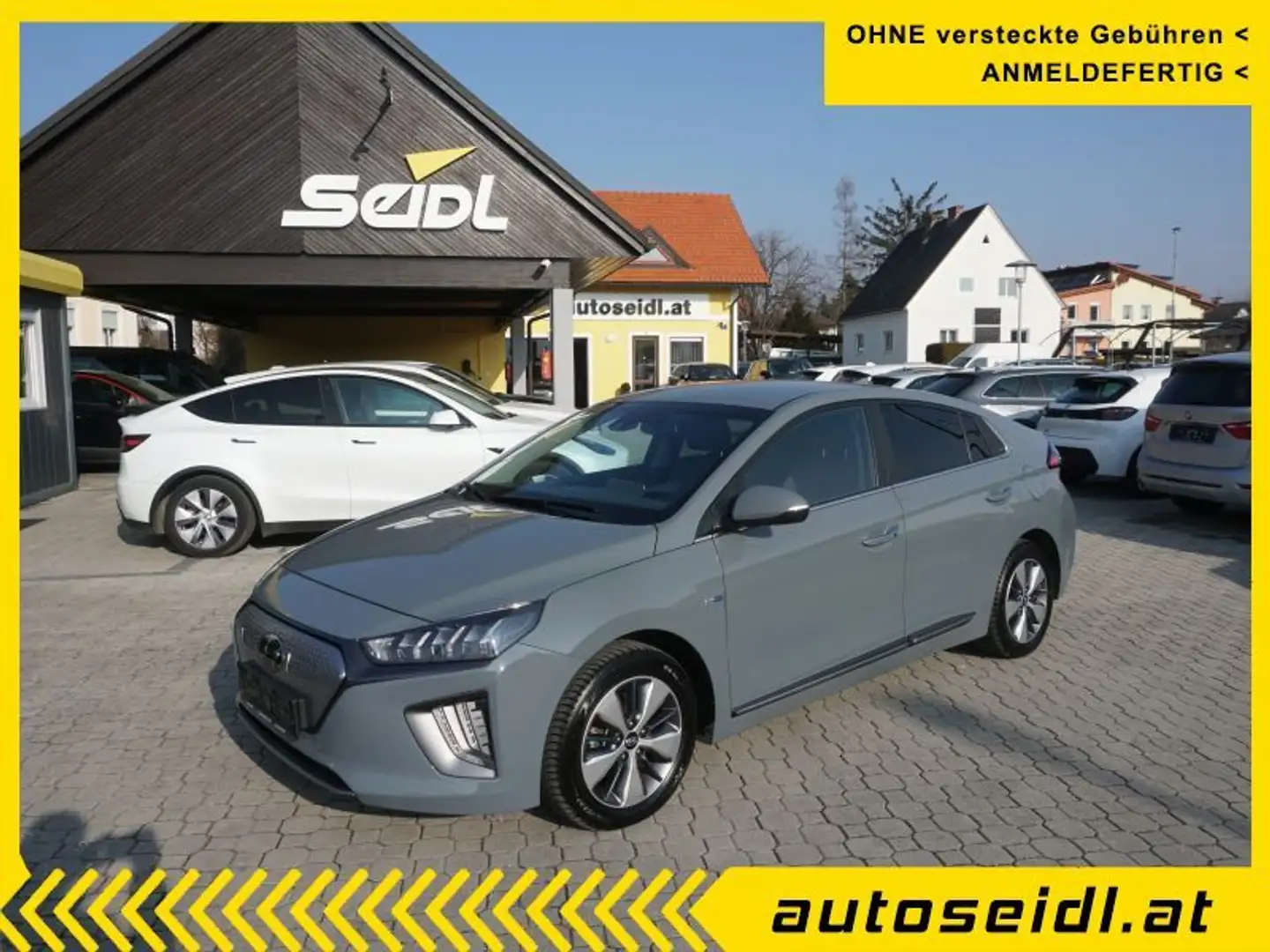Hyundai IONIQ Elektro 38kWh Level 5 Aut. *LED+NAVI* Gris - 1