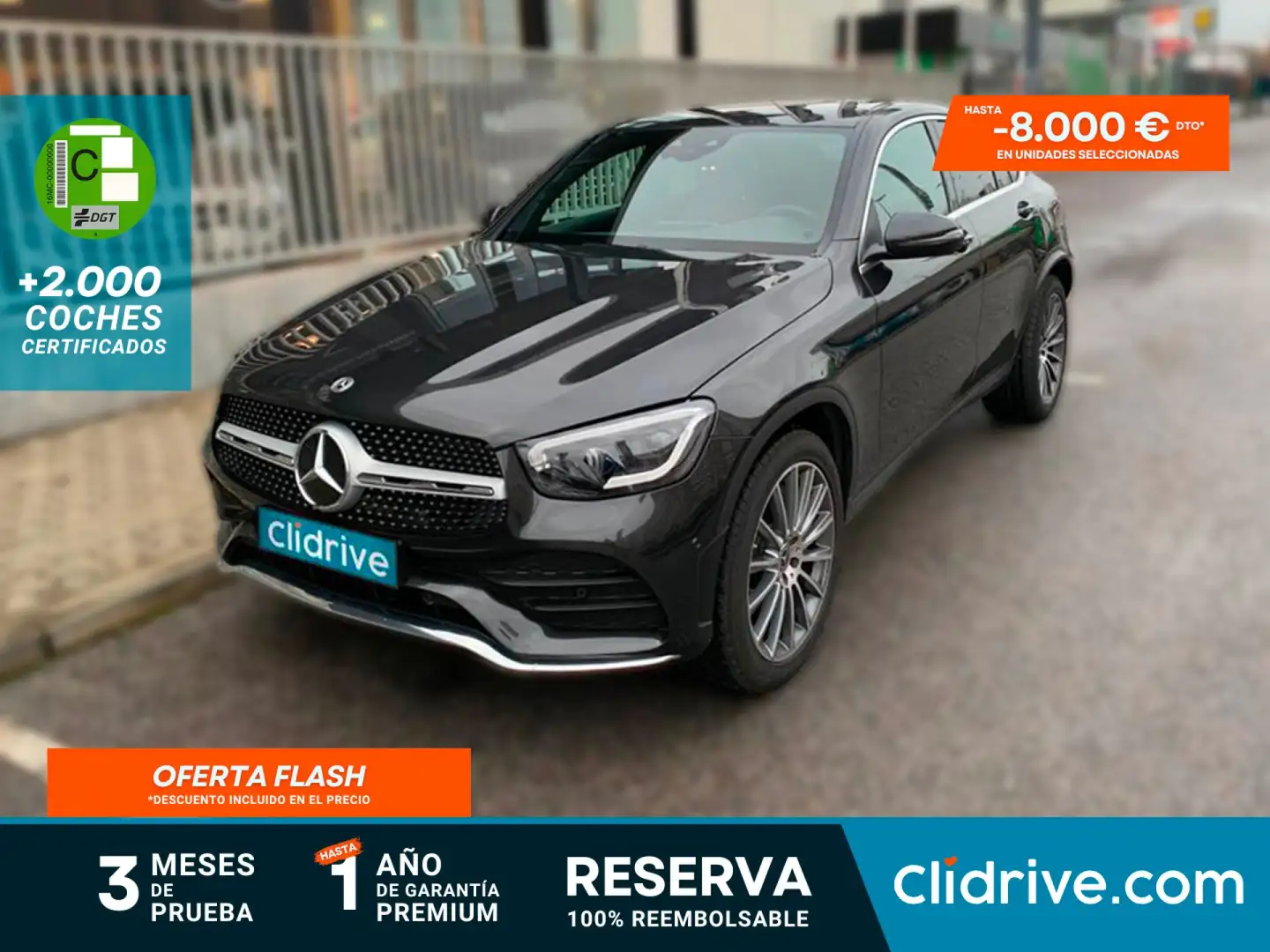 Mercedes-Benz GLC 220 Coupé d 4MATIC Negro - 1