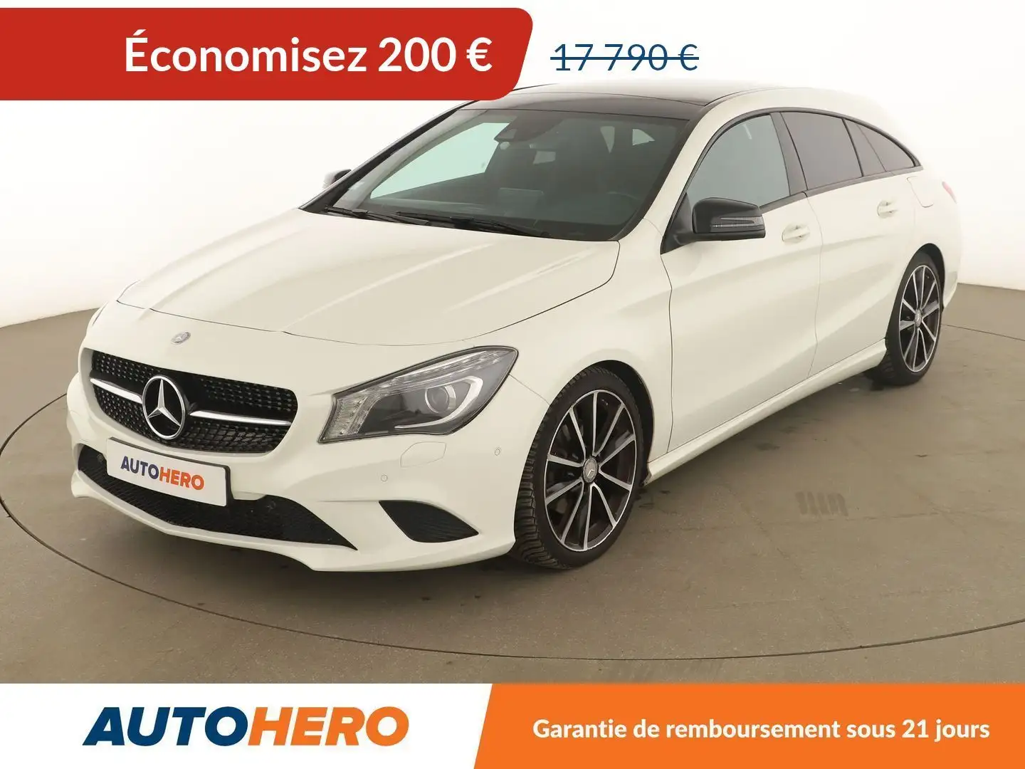 Mercedes-Benz CLA 180 Shooting Brake 180 7G-DCT Blanc - 1