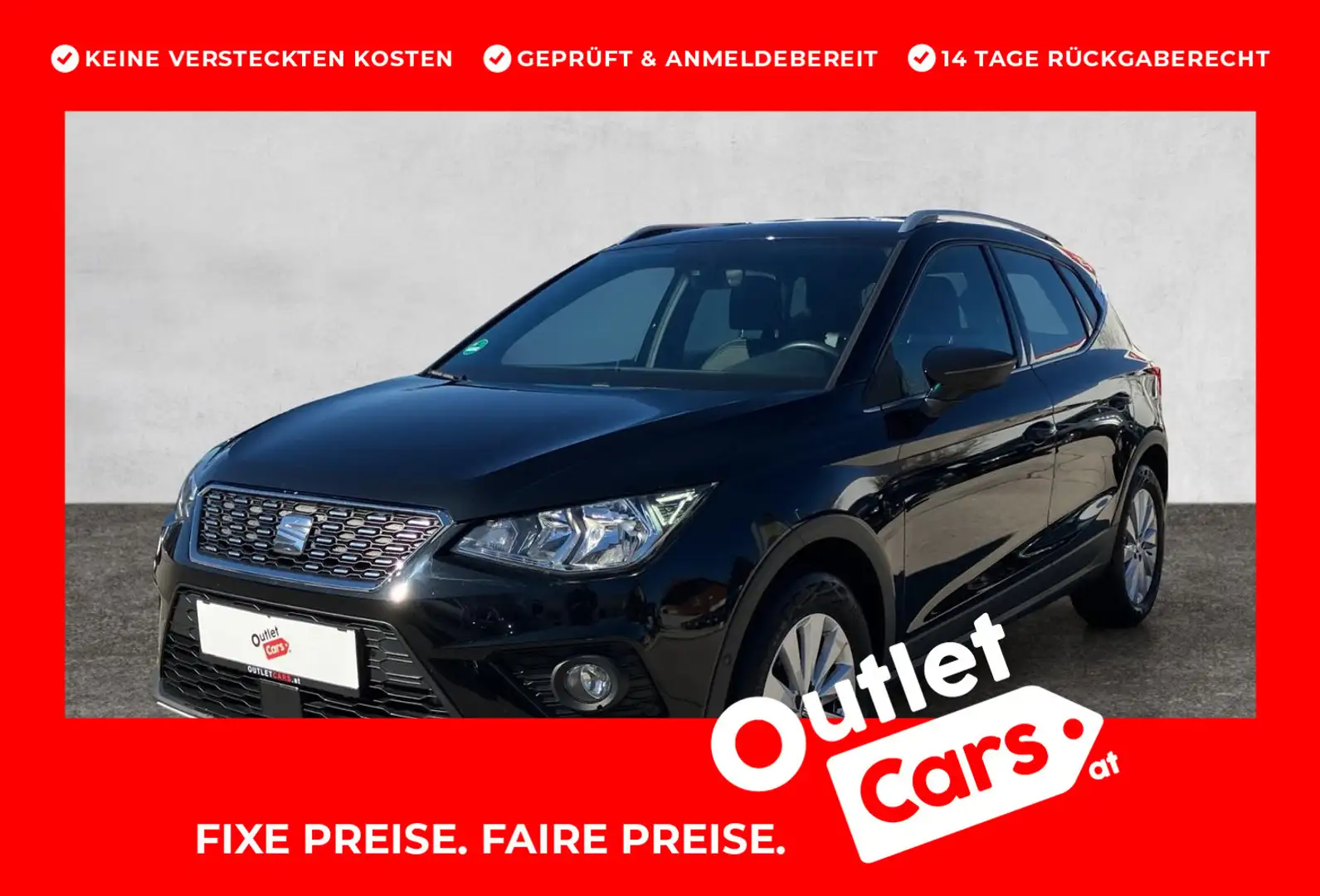 SEAT Arona 1,6 TDI Xcellence DSG Noir - 1