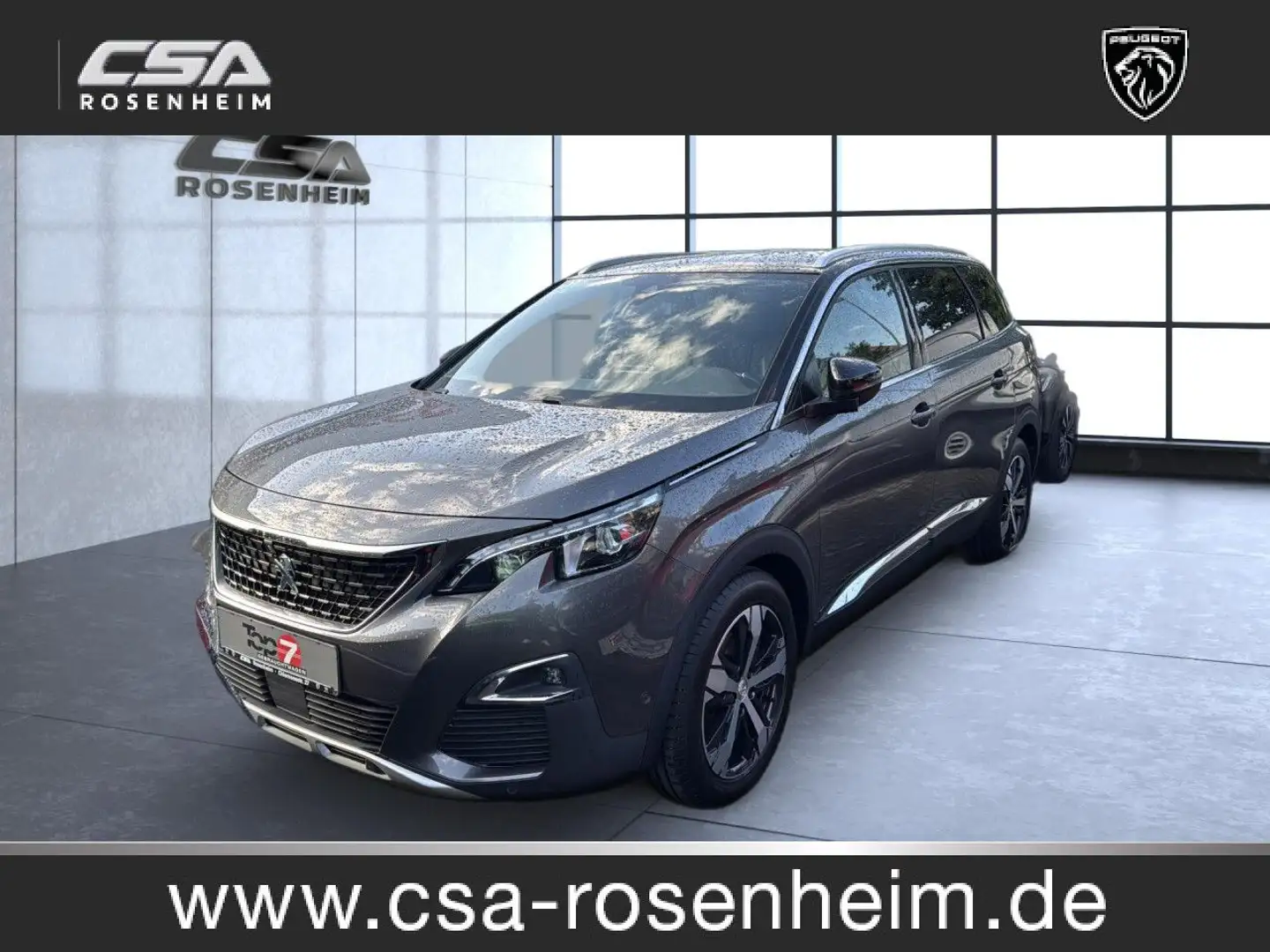 Peugeot 5008 Allure Bluetooth LED Klima Einparkhilfe Grau - 1