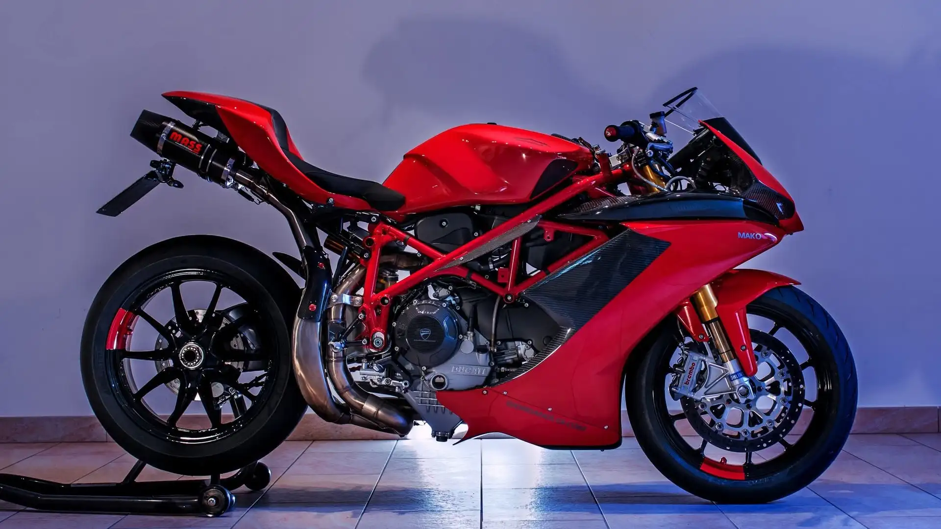 Ducati 999 special completamente in carbonio Rosso - 1
