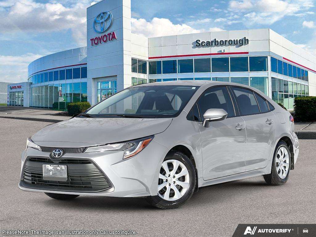 Silver 2026 Toyota Corolla Sedan Front-Wheel Drive Automatic