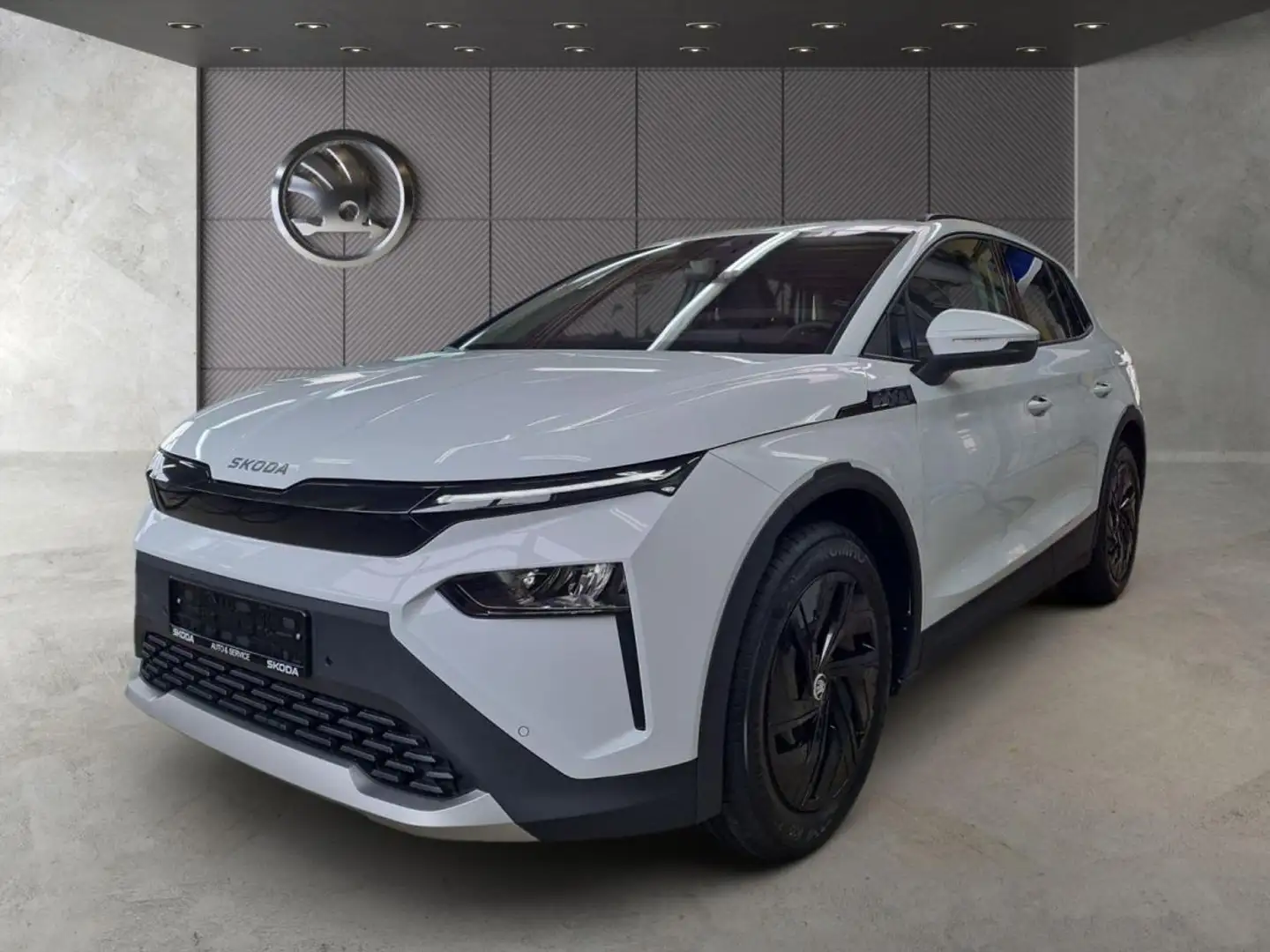 Skoda Elroq 50 h Batterie Elektromotor 1-Gang-Automatik Weiß - 1