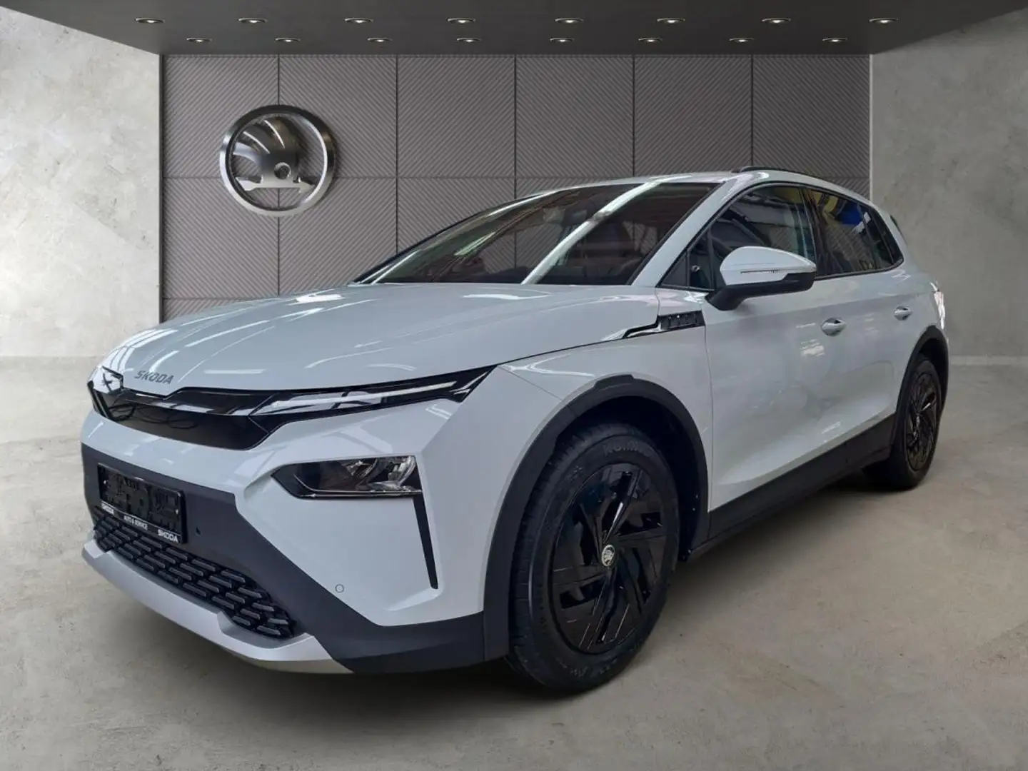 Skoda Elroq 50 h Batterie Elektromotor 1-Gang-Automatik Weiß - 2