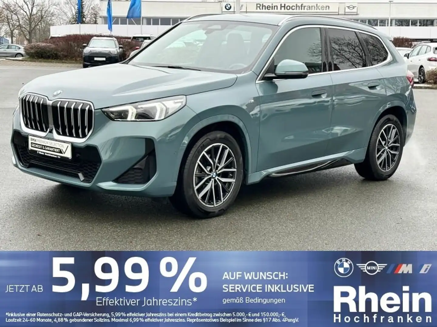 BMW X1 sDrive18i M Sportpaket ACC HUD 360 AHK LED Groen - 1
