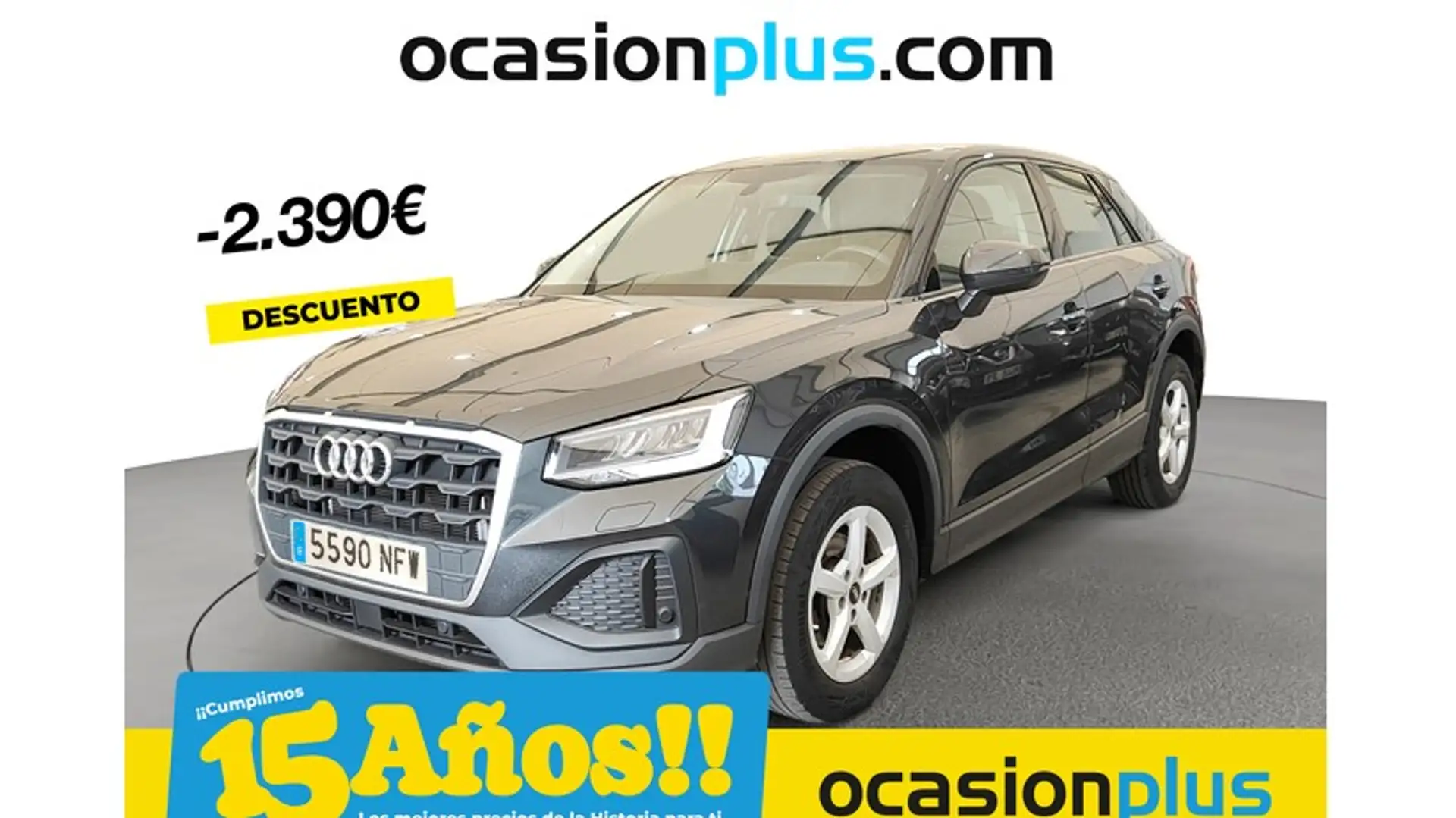 Audi Q2 35 TFSI S tronic 110kW Gris - 1