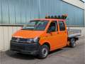 Volkswagen T6 Transporter Pritsche DoKa LR*AHK StndHzg 6Sit Orange - thumbnail 2
