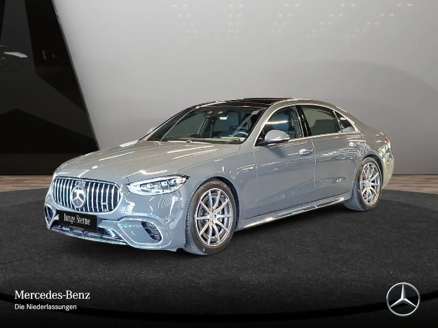 Mercedes-Benz S 63 AMG S 63 E PANO+DIGITAL-L+BURMESTER3D+FAHRASS+KEYLESS Grau - 2
