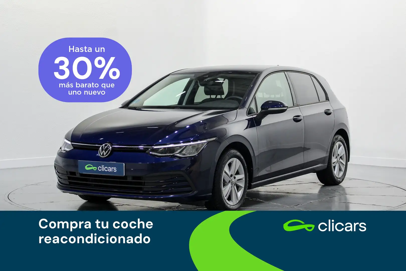 Volkswagen Golf 1.5 eTSI Life DSG 110kW Azul - 1