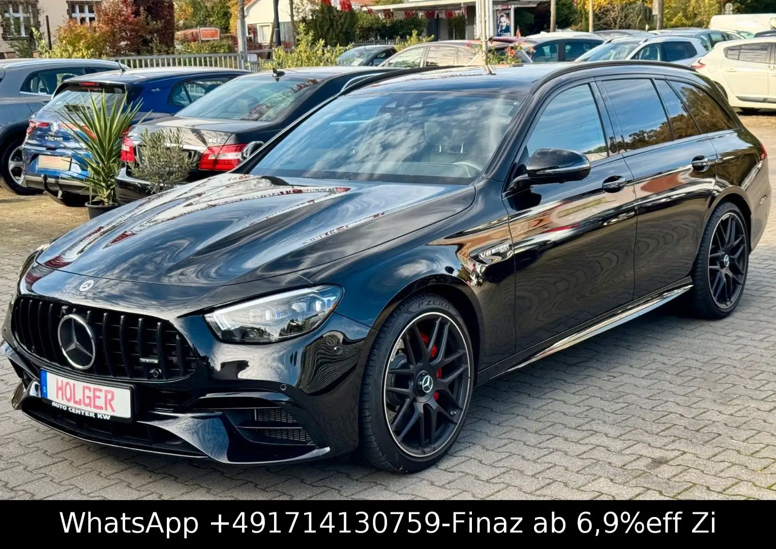 Mercedes-Benz E 63 AMG 4M-PANO-STDHZG-NIGHT-DRIVERS-BURM-MB GA Schwarz - 1