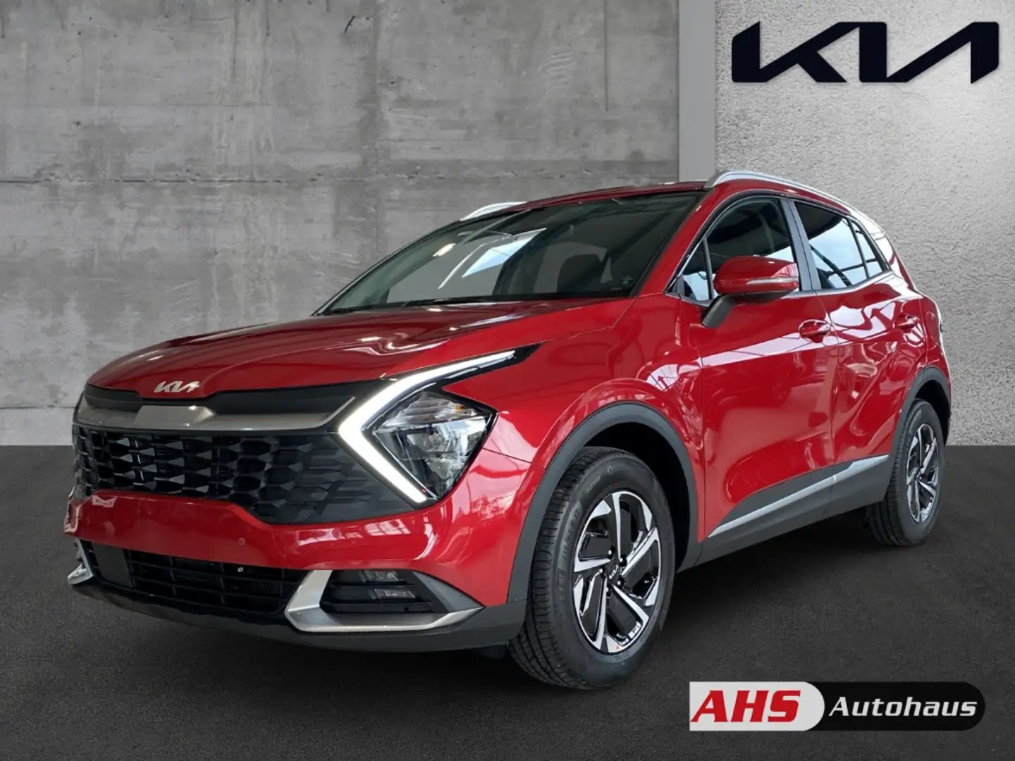 Kia Sportage Vision Hybrid 4WD 1.6 T-GDI EU6e Navi AHK SHZ Rück Rot - 1