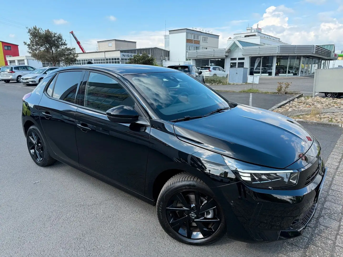 Opel Corsa F GS 1.2 (100PS) Navi, RFK, SHZ Negro - 1