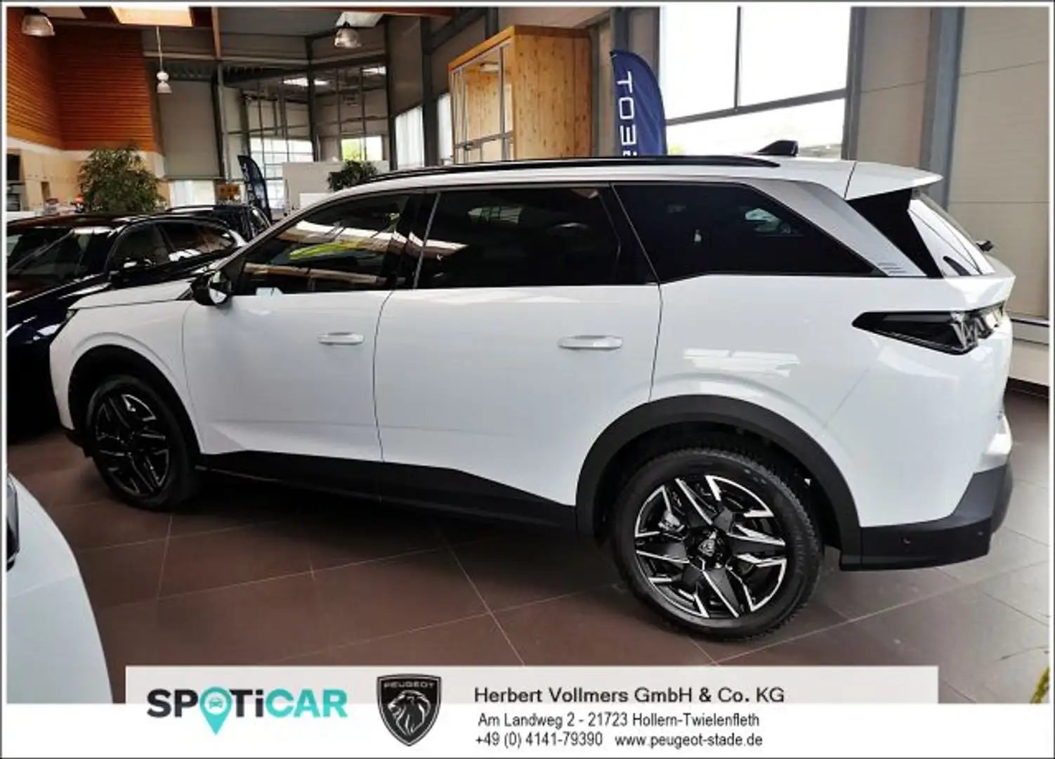 Peugeot 5008 Hybrid 136 e-DSC6 Allure, Navi, SHZ, 360Kam Wit - 2