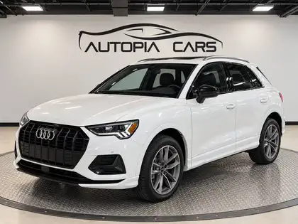White 2022 Audi Q3 SUV / Crossover  8-Speed Automatic