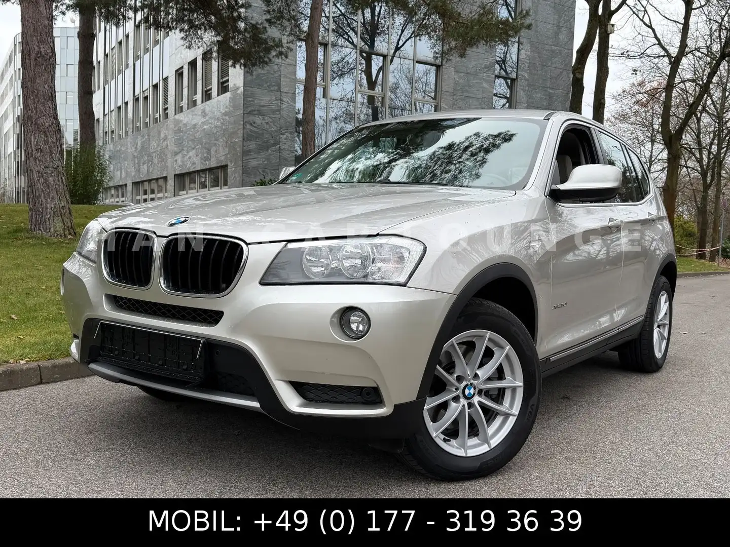 BMW X3 xDrive 20i*1.HAND*VOLLLEDER*SCHALTG*ALLRAD* Бежевий - 2