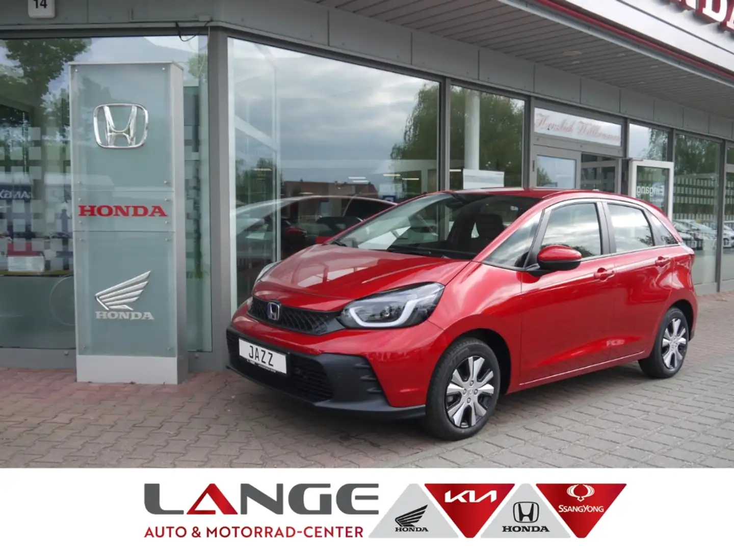 Honda Jazz EU6d 1.5 i-MMD Hybrid Elegance Navi LED ACC Klimaa Rouge - 1