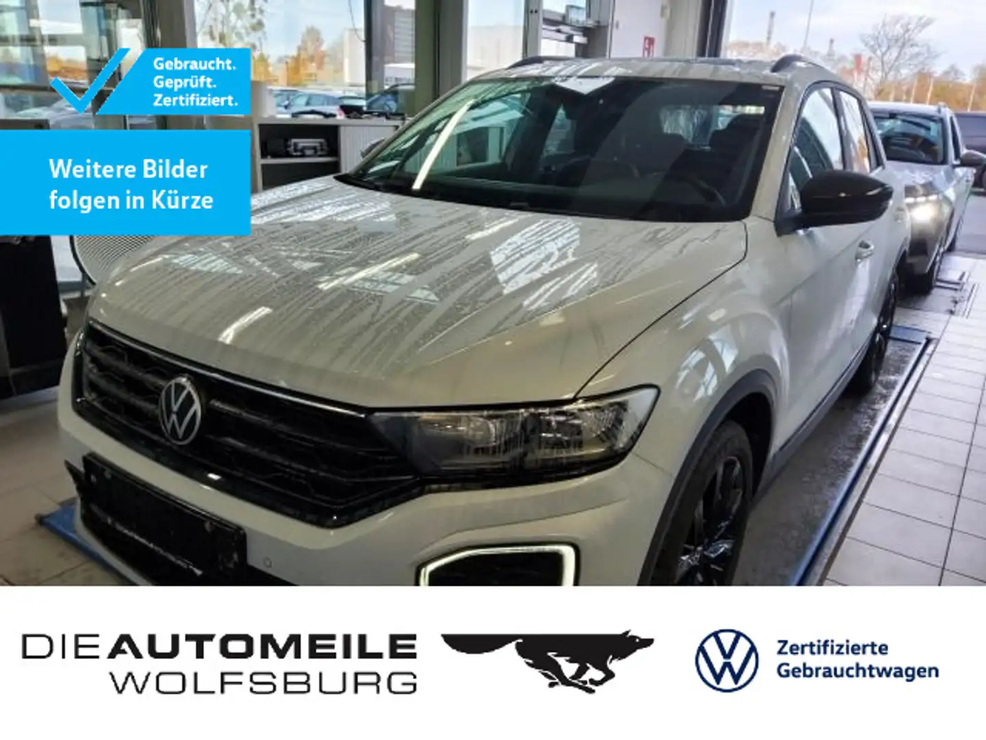 Volkswagen T-Roc 1.5 TSI Sport Rückfahrkam/Pano/ACC Weiß - 1