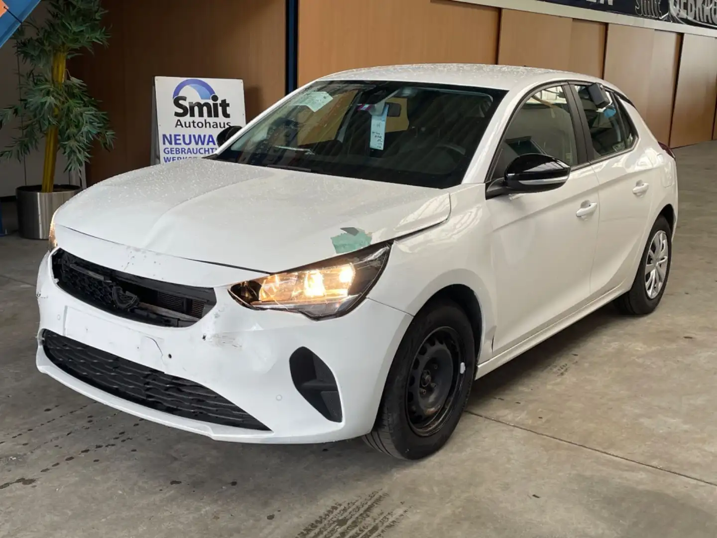 Opel Corsa F Edition Navigation Kamera Blanc - 1
