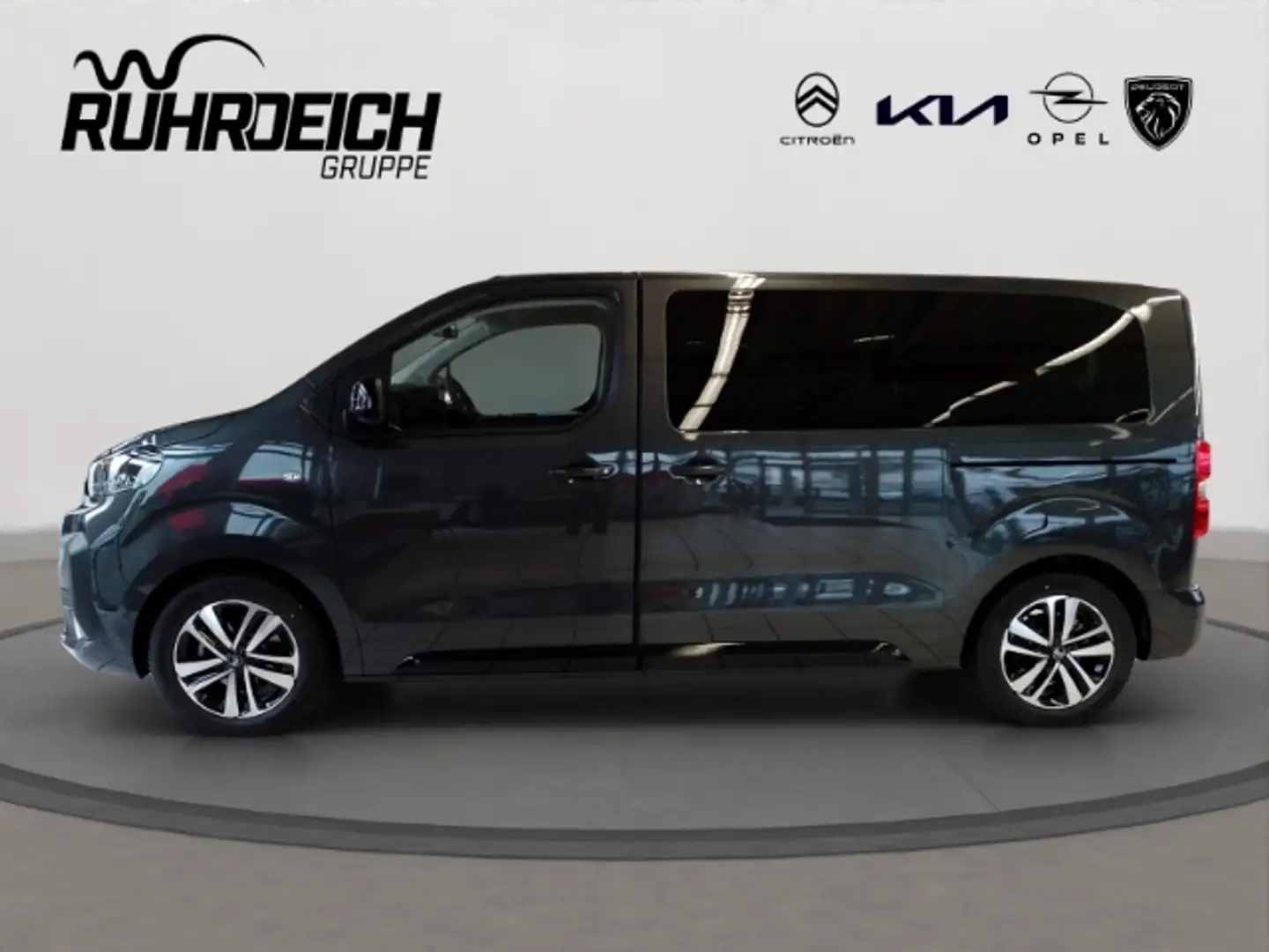 Citroen Spacetourer Max VIP XL StandHZG AHK-abnehmbar El. Fondsitzvers Gris - 2