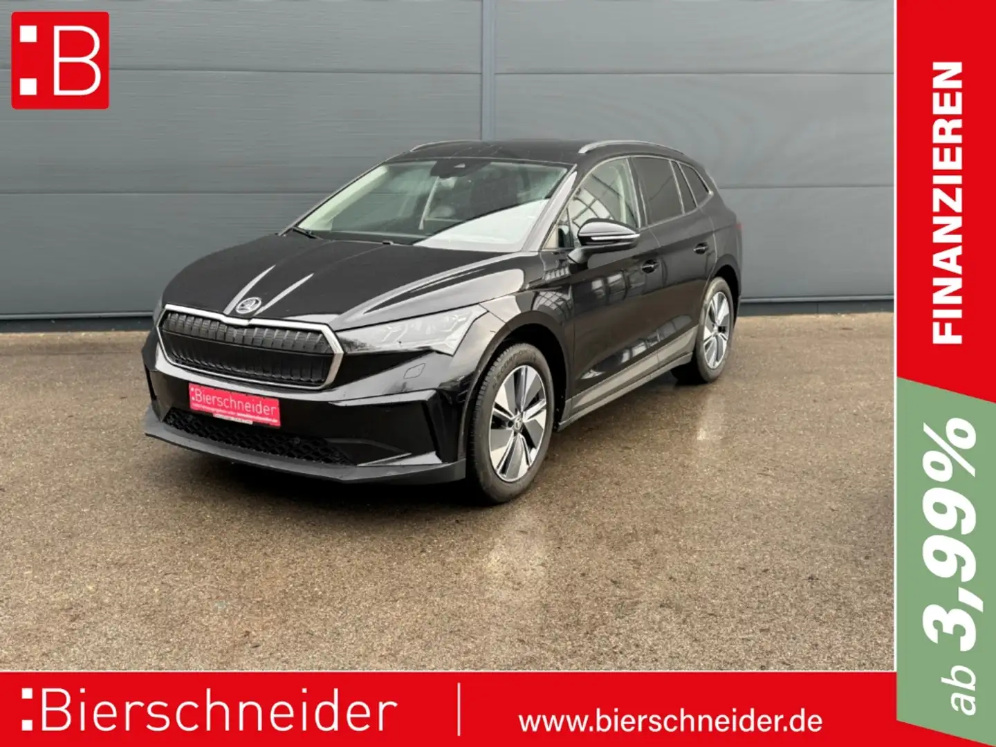 Skoda Enyaq 60 LED NAVI WÄRMEPUMPE ACC PDC KAMERA SHZ Schwarz - 1