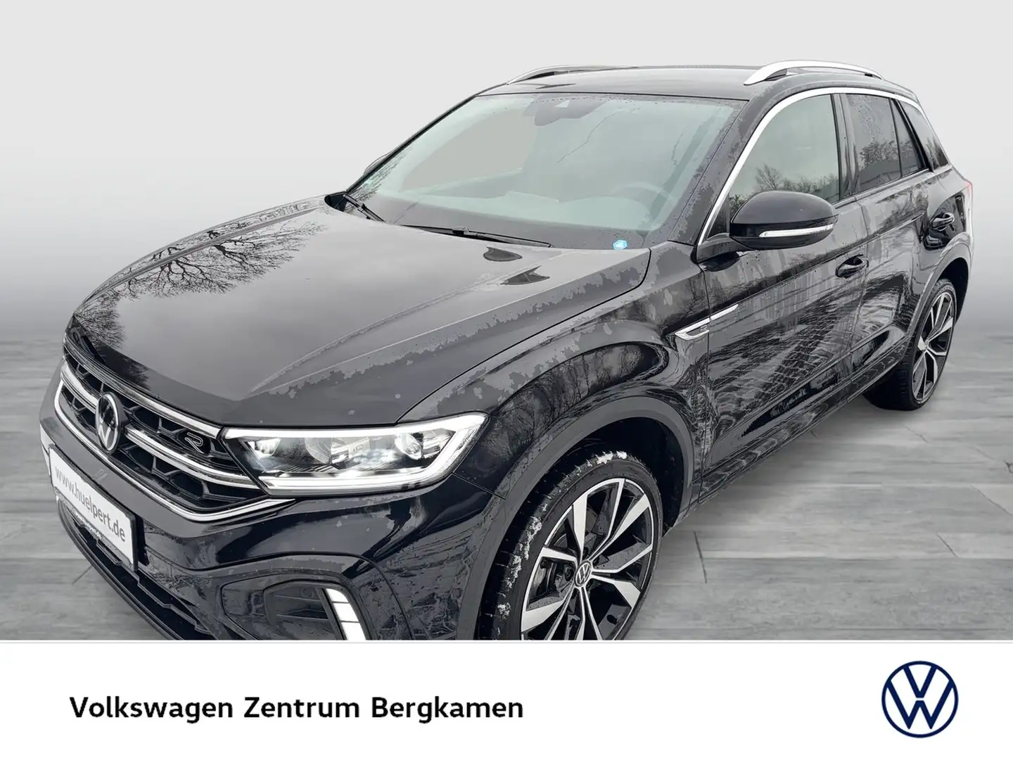 Volkswagen T-Roc 2.0 R-LINE 4X4 STANDHZ. AHK CAM ACC LM19 Schwarz - 1