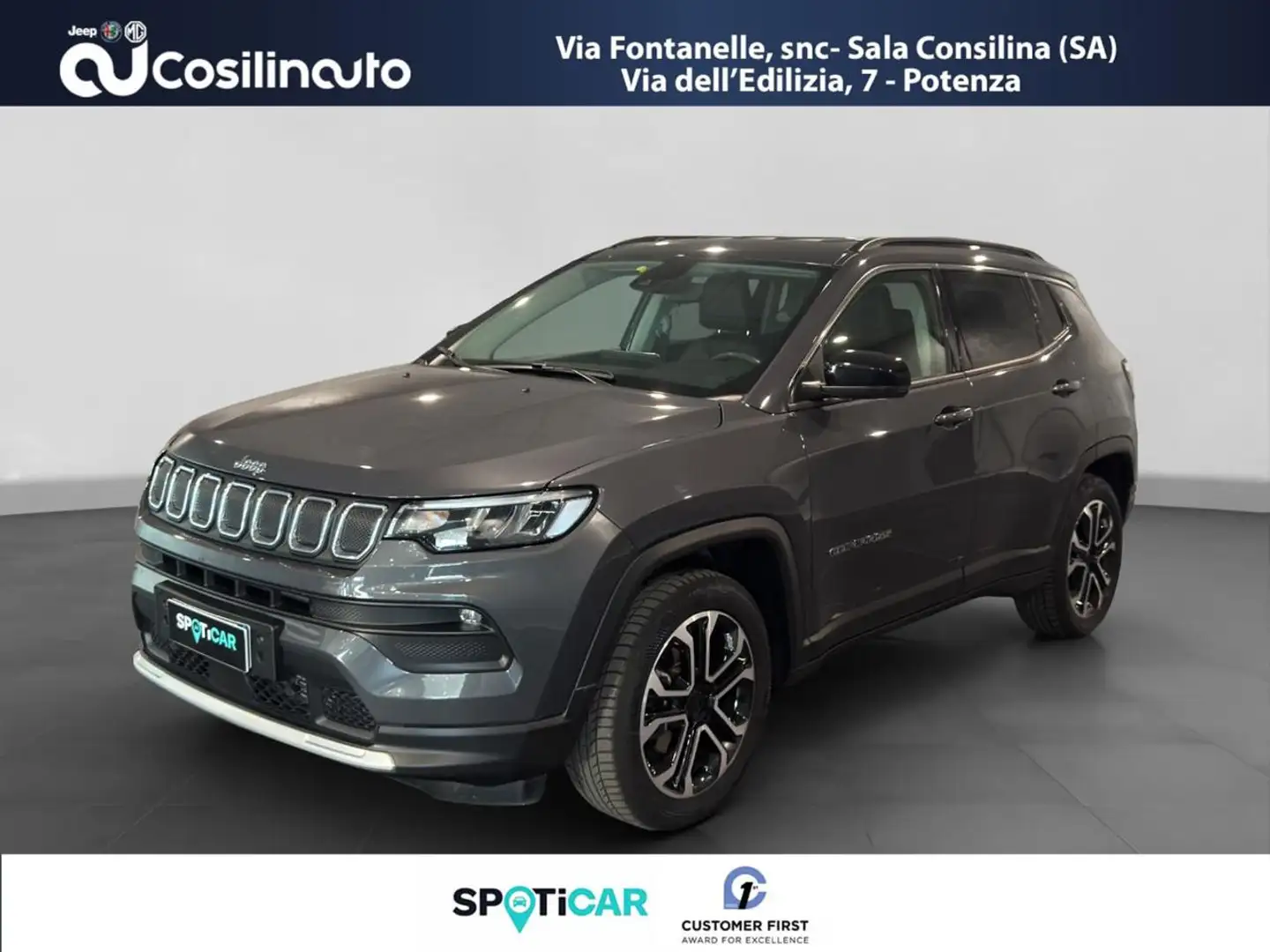 Jeep Compass S 1.6 Multijet II 2WD MY24 Gris - 1
