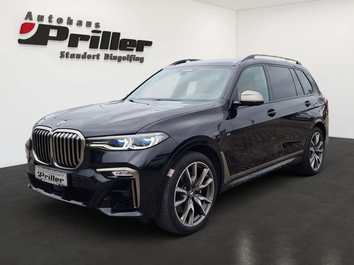 BMW X7 M50d xDrive/NAVI/LED/Standh./Leder/DAB/7-Si Noir - 1