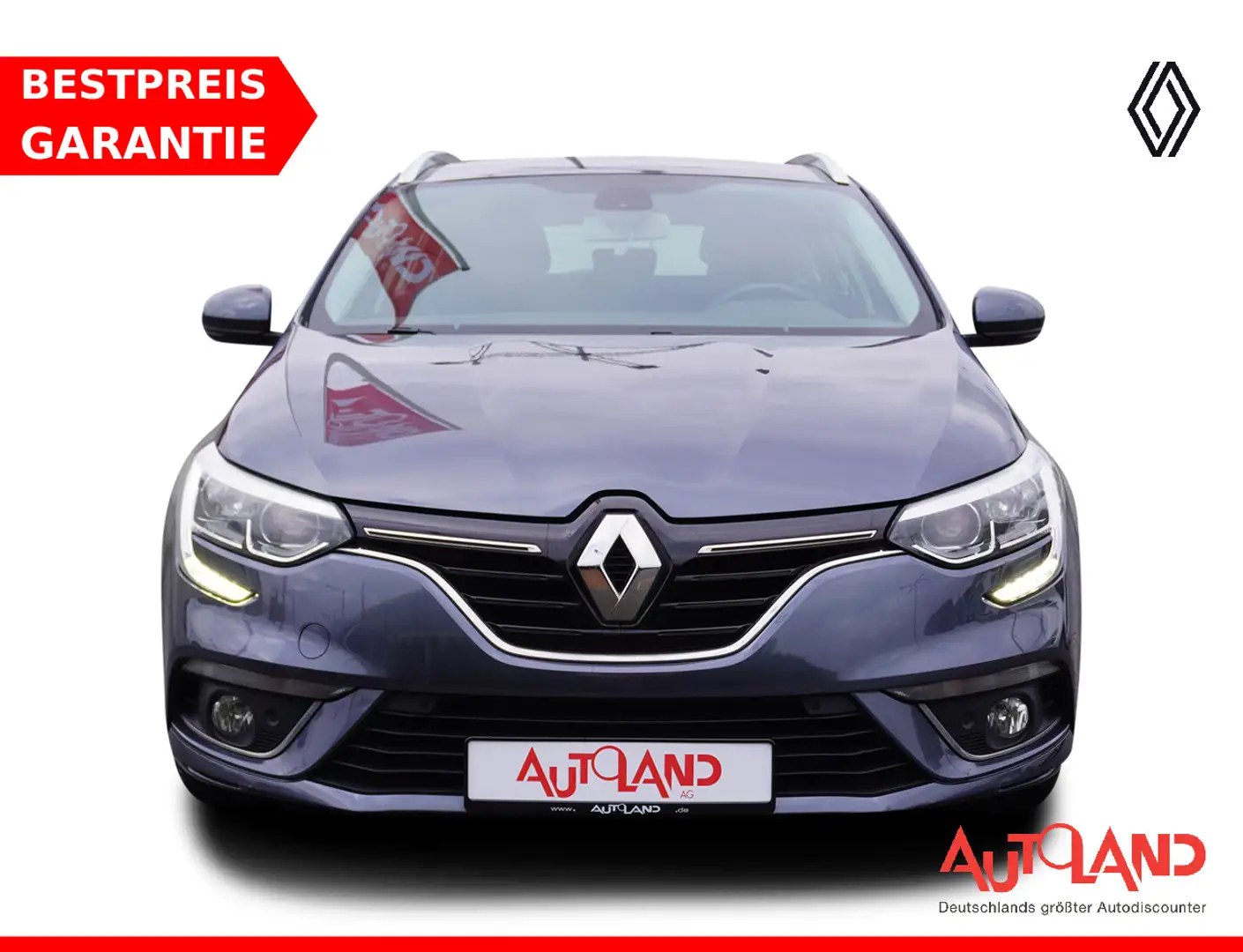 Renault Megane Grandtour 1.2 TCE Navi Tempomat PDC DAB Gris - 1