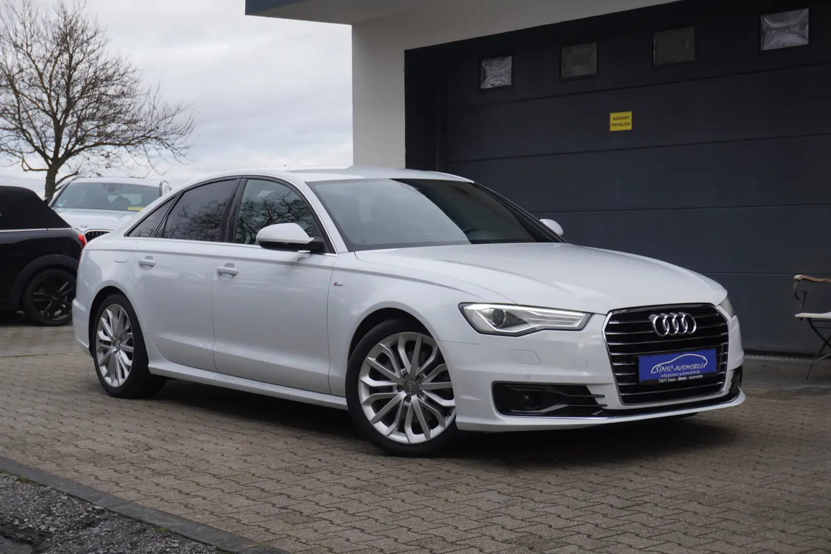 Audi A6 Lim. 3.0 TDI Quattro S Line LEDER+NAVI+KAMERA+ALU Weiß - 1