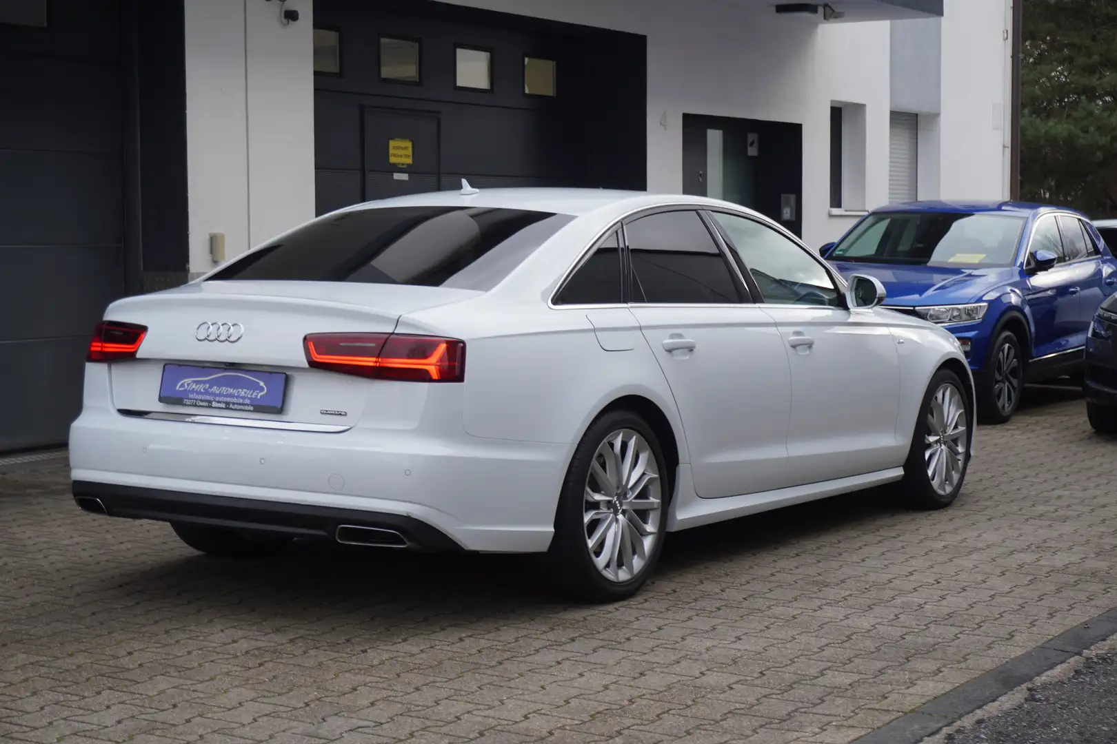 Audi A6 Lim. 3.0 TDI Quattro S Line LEDER+NAVI+KAMERA+ALU Weiß - 2