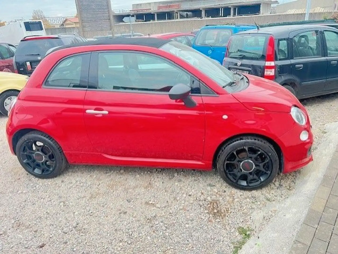 Fiat 500 S Cabrio Rot - 2