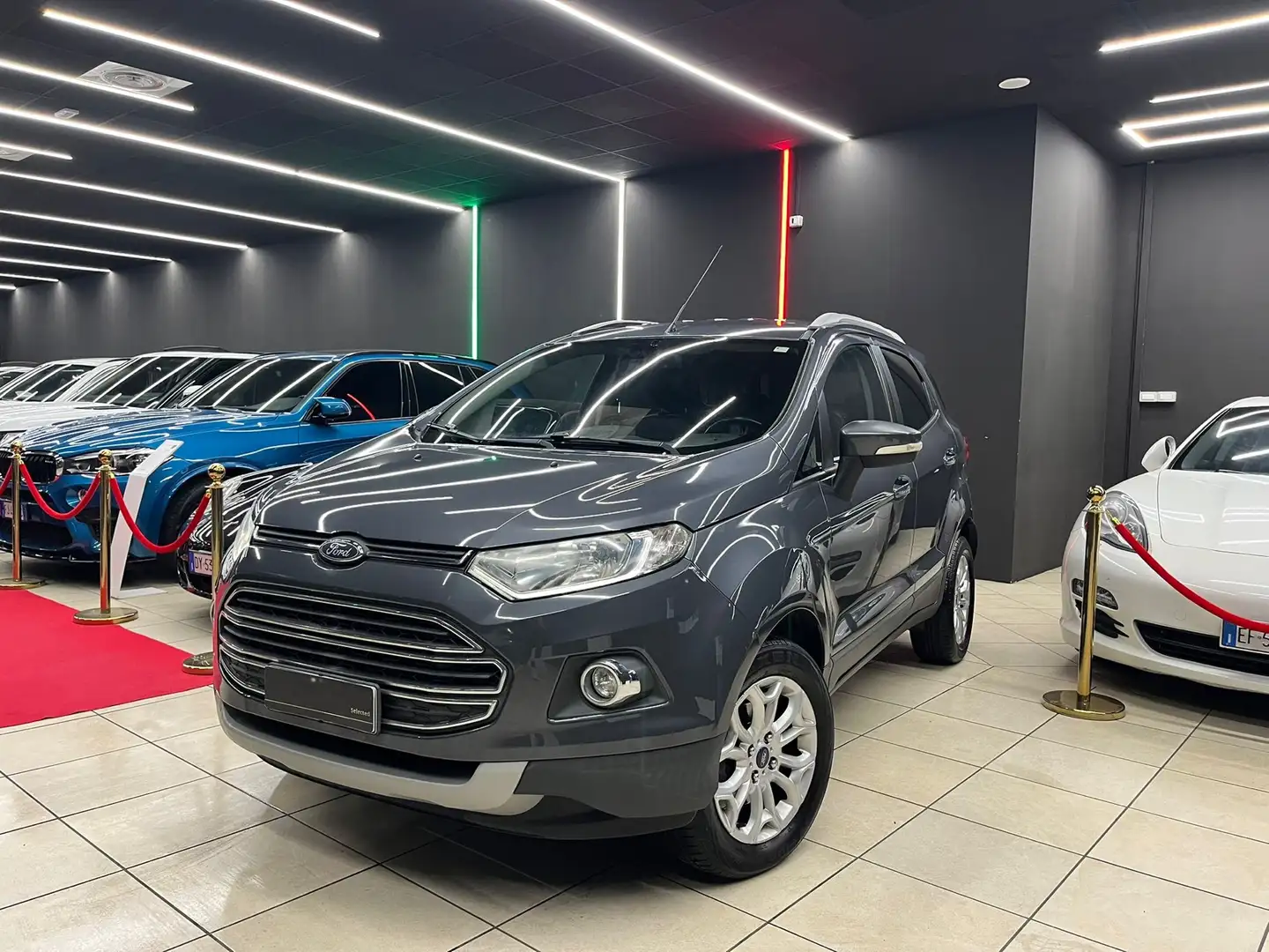 Ford EcoSport 1.5 tdci Titanium 95cv OK NEOPATENTATI Grigio - 1
