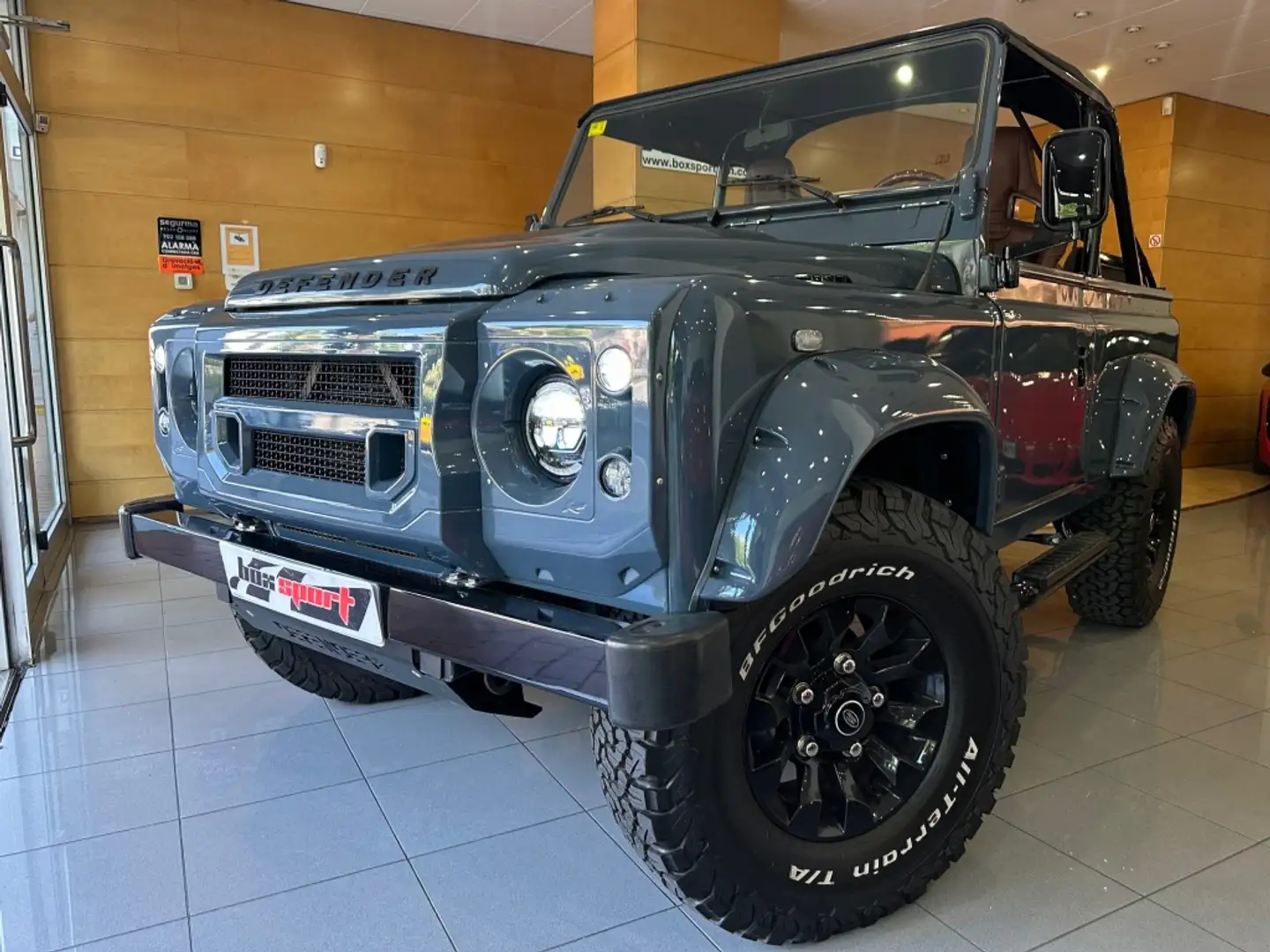 Land Rover Defender 90TDI Techo Lona Azul - 1