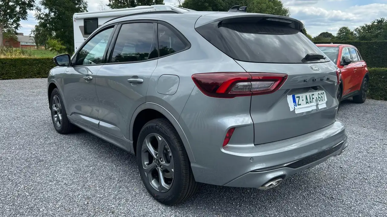 Ford Kuga FHEV 2.5 Duratec FWD ST-Line Ook in het blauw op stock!, миниатюра 6
