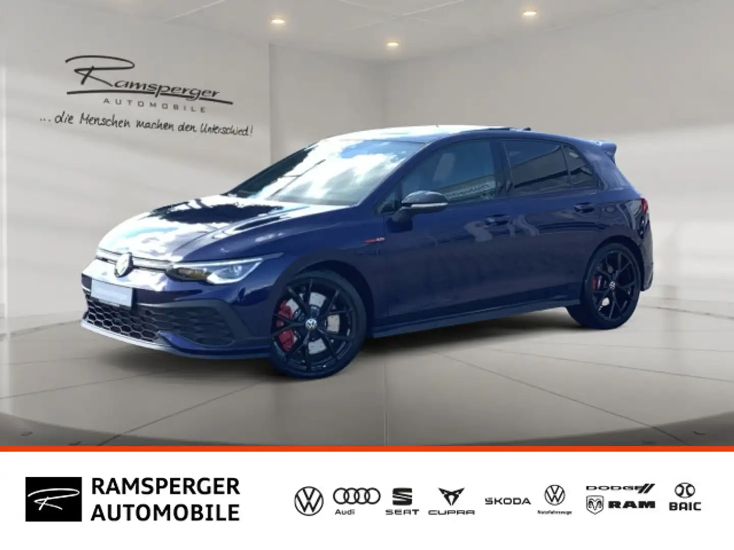 Volkswagen Golf 2.0 TSI DSG GTI Clubsport ACC Matrix Pano N Bleu - 1