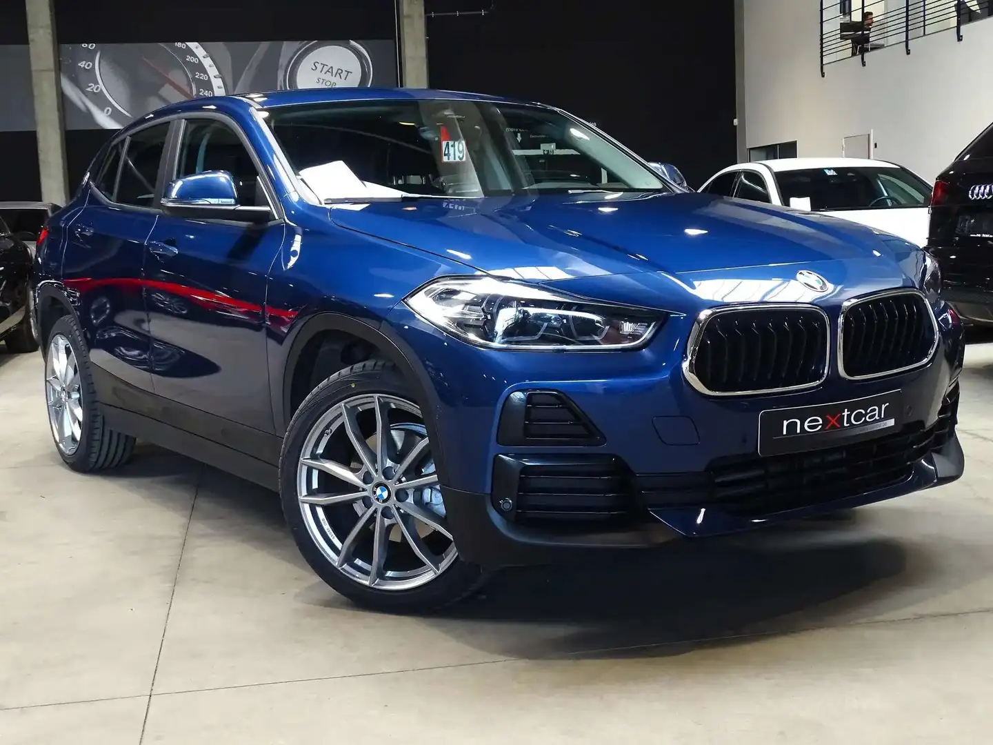 BMW X2 18iA sDrive ***FULL LED-NAVI PRO-CRUISE-PARKING*** Bleu - 2